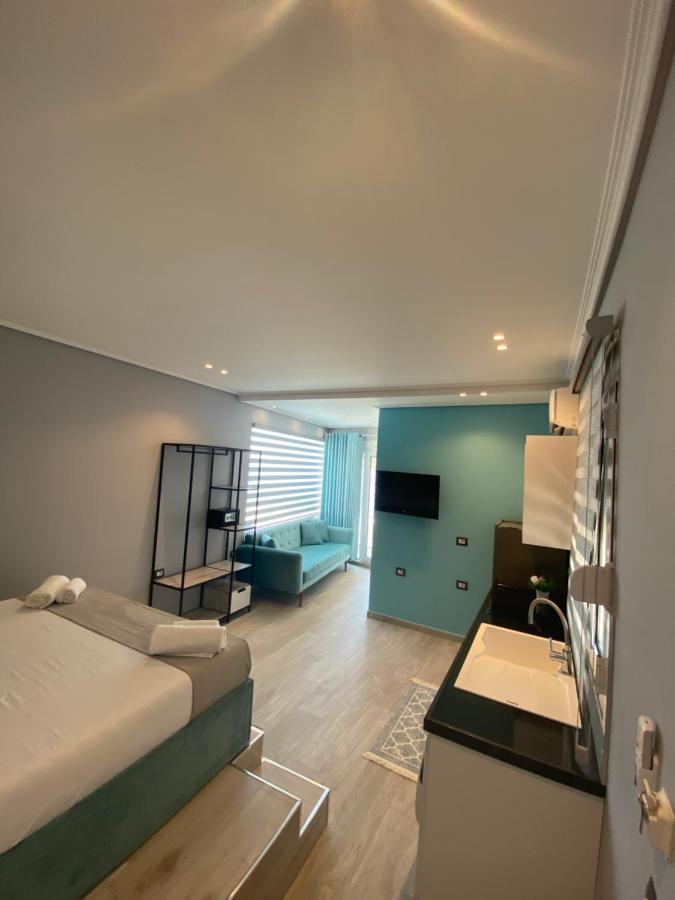 Crown Apartment Sarandë Eksteriør billede
